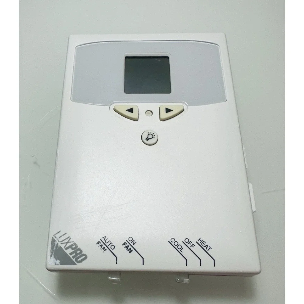 Luxpro PSD111A Non-Programmable Thermostat White Digital Display Wall Mounted